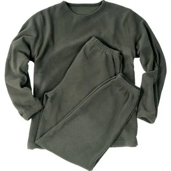 Pánské termoprádlo Olivová termoprádlo fleece, Mil-Tec, XL