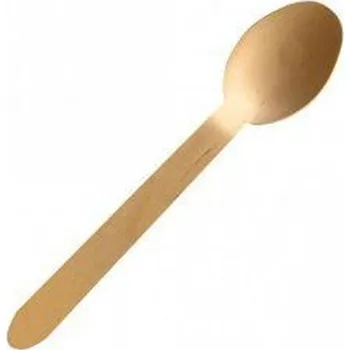 Jednorázové nádobí lžíce jíd. 16cm, 10ks, jednorázová, dřevo Rychlá expedice, doprava zdarma od 999,-