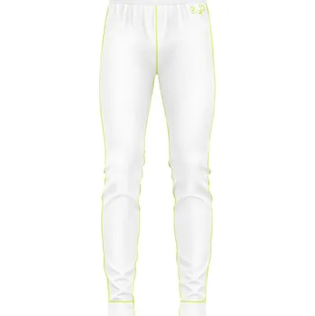 Dětské termo spodky Dětské funkční spodky ROBORYBA bílá Bamboo Light New - Žlutá neon / 100