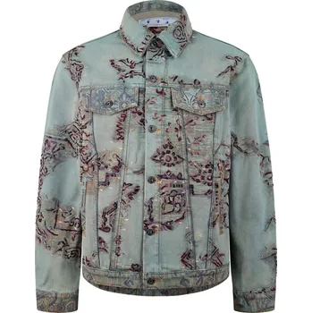 Pánská casual bunda Bunda OFF WHITE Multicolor 1093733 S (46)