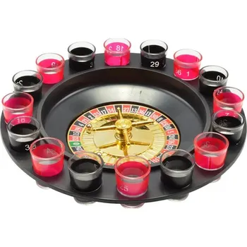 Ruleta Domácí hra se štamperlíky (opilá hra)