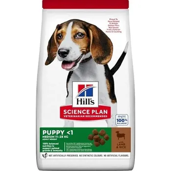 Krmivo pro psa Hill's Science Plan Canine Puppy Medium Lamb & Rice 14 kg
