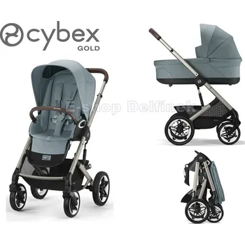 Kočárek Cybex kočárek Talos S Lux 2v1 s korbou 2025 Barva: Stormy Blue