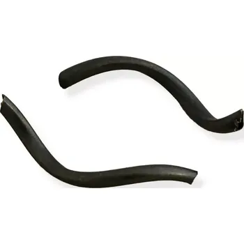 Materiál na výrobu šperku Kovové vlnky starozlaté 2x25 mm - 8 ks