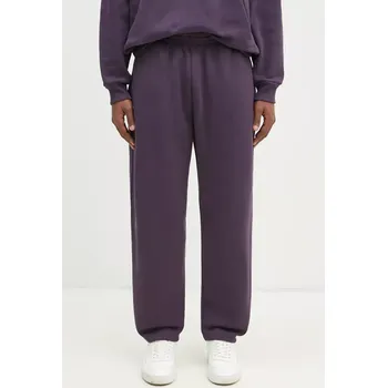 Pánské kalhoty Bavlněné tepláky Pangaia, S, fialová, 49X