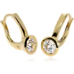 Zlatnictví Helios Zlaté hladké patentové náušnice