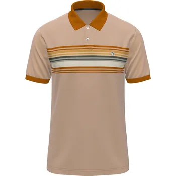 Pánské tričko Tričko Original Penguin Sudan Brown 1097472 Small