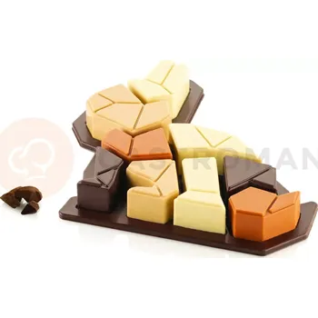 Kuchyňská sůl Sada forem na dorty a zákusky, Bunny 520, zajíc | SILIKOMART, 3D Choco Figures C+P