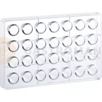 Čokoládová tyčinka Polykarbonátová forma na pralinky, 275x175 mm | MARTELLATO, Rocket