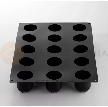 Kuchyňská sůl Silikonová forma na monoporce 400x300 mm, Panettone, 15x130 ml | PAVONI, PX43113