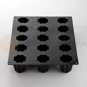 Kuchyňská sůl Silikonová forma na monoporce 400x300 mm, Pandoro, 15x120 ml | PAVONI, PX43114