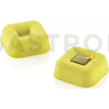 Kuchyňská sůl Silikonová forma na monoporce - SQ090 Square savarin | SILIKOMART, 60x40