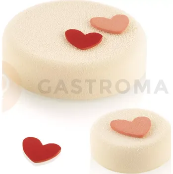 Kuchyňská sůl Silikonová forma na čokoládové ozdoby, srdce | SILIKOMART, Mats Professional