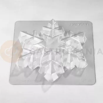 Čokoládová tyčinka Tepelně tvarovaná forma 160x180x45 mm, Fiocco di Neve | PAVONI, KT220