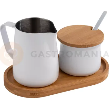 Servírovací stolek Sada mlékovky a cukřenky 190x100x100 mm | APS, Miluro