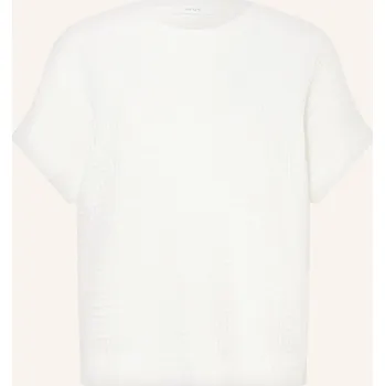 Dámské tričko Opus Dámské Tričko Sunnsa Ze Směsi Materiálů, bílá, 44