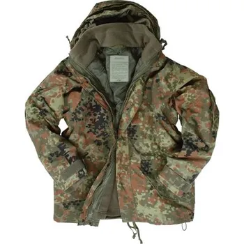 Nepromokavá funkční bunda ECWCS, Mil-Tec, Flecktarn, M