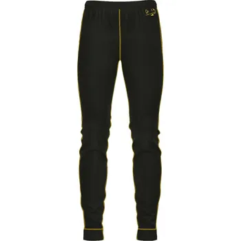 Dětské termo spodky Dětské funkční spodky ROBOPES černá Bamboo Heavy - Žlutá / 150