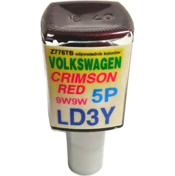 Autolak ARASYSTEM Lakovací tužka LD3Y - 5P Crimson Red VW (2014-2019) 10 ml