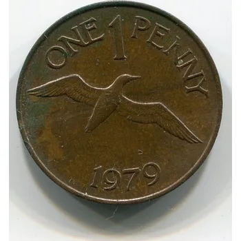 GUERNSEY. 1 penny 1979.