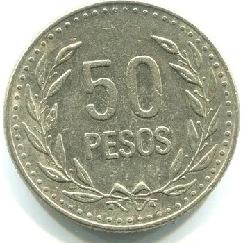 KOLUMBIE. 50 pesos 1992.