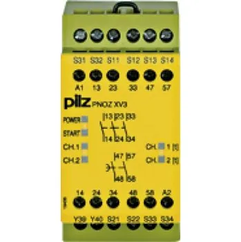 Relé PILZ 774544 PNOZ XV3 0.5/24VDC 3n/o 2n/o t fix