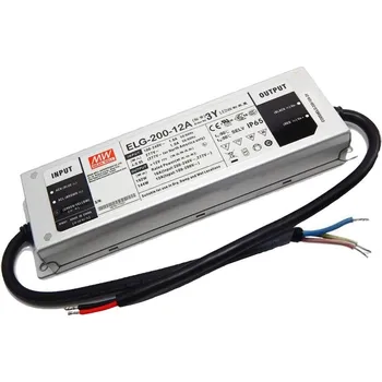 Elektroinstalační materiál Mean Well ELG-200-42A-3Y Napěťový zdroj pro LED 20