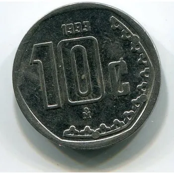 MEXIKO. 10 centavos 1993.