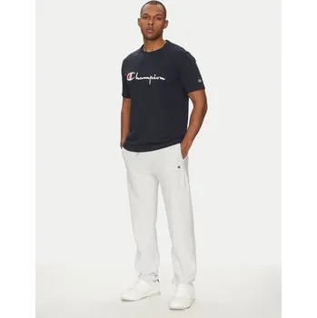 Pánská móda Champion T-Shirt 221621 Tmavomodrá Standard Fit L