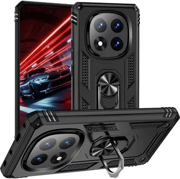 Armor silikonový kryt pro Xiaomi Redmi Note 14 Pro 5G a Xiaomi Redmi Note 14 Pro+ - Černý