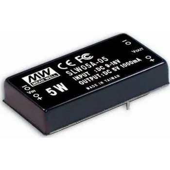 Měnič napětí Mean Well SLW05B-05 Měnič DC/DC modulový 5W 5V