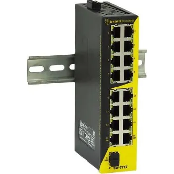 Switch Brainboxes SW-7717 Hardened Industrial 14x 10/100, 2x 1G & 1x SFP Ethernet Switch