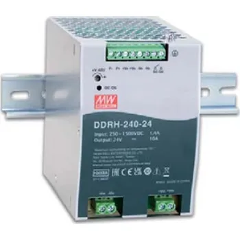 Elektroinstalační materiál Mean Well DDRH-240-24 Měnič DC/DC na DIN lištu
