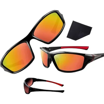 Sluneční brýle J&W pánské sportovní polarizační pánské sluneční brýle Pera oranžová skla