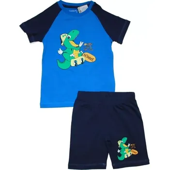 Chlapecké letní pyžamo, komplet Wolf modré 2363 680/20