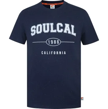 Pánské tričko Tričko SoulCal Navy FLK 1098143 M