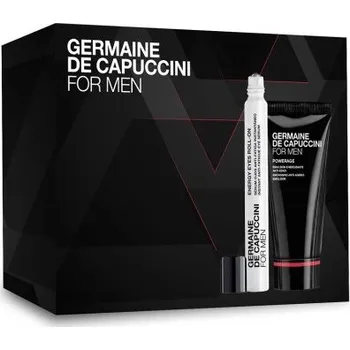 Kosmetická sada Germaine de Capuccini For Men Set - Emulze 50 ml + roll-on oční sérum 15 ml Dárková sada