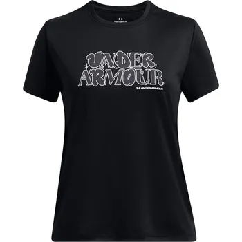 Chlapecké tričko Dětské funkční tričko s krátkým rukávem Under Armour TECH WORDMARK SS TEE K 1389759-001 - YM | UK 10 | US 11