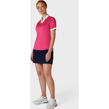 Dámské tričko Tričko Callaway Pink Peacock 1095069 10 (S)