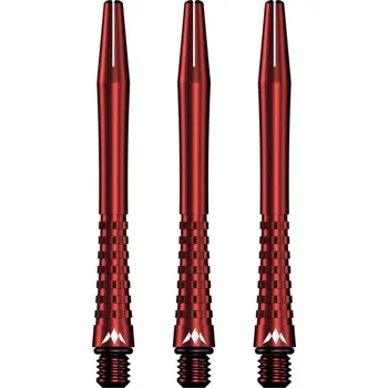 Příslušenství pro šipky Mission Násadky Atom13 - Anodised - medium - red