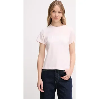 Pánská móda Tričko Guess KAMELIE V5GI15.J1314 růžová 03X, vel. L