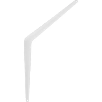 Držák na polici Domax WS 400 konzola ocelová 350x400 mm Barva: Bílá