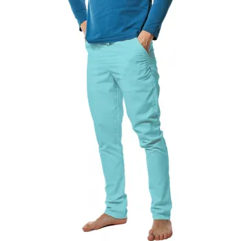 Zdravotnický oděv Perlička® Zdravotnické kalhoty GEJZA SATTÉ Slim Světlý Tyrkys Barva: Světlý Tyrkys, Velikost: 48