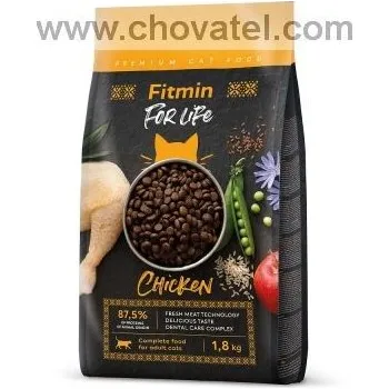 Krmivo pro kočku Fitmin Cat For Life Adult Chicken 2 x 1,8kg SLEVA