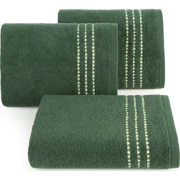 Ručník FROTÉ RUČNÍK FIORE 30X50 CM TMAVĚZELENÁ