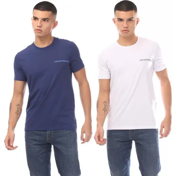 Pánské tričko Tričko Emporio Armani Blue-White 1094275 L