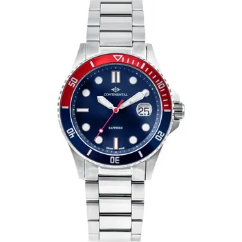 Hodinky Continental Silver and Blue 1022514 One Size