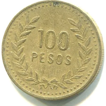 KOLUMBIE. 100 pesos 1993.
