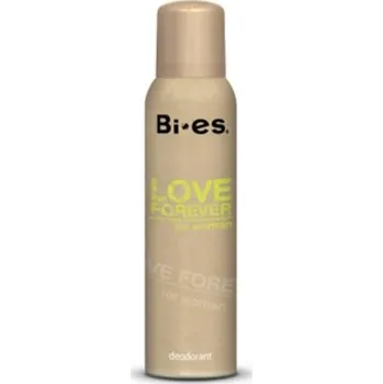 Kosmetika BI-ES LOVE FOREVER GREEN dámský deodorant ve spreji 150ml