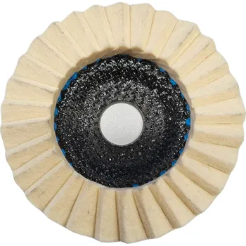 Brusný kotouč NÁSTROJE CZ Kotouč leštící plsťový 125x22,2 na ocel, nerez, plast, kámen, dřevo